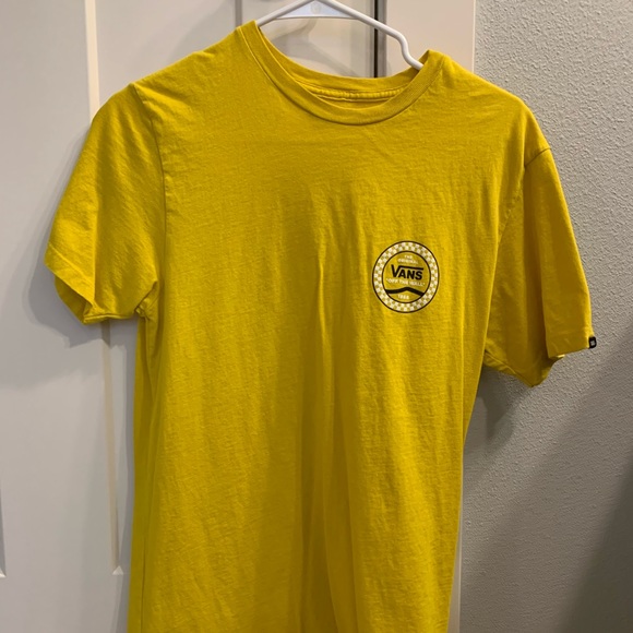 Barely worn yellow vans t shirt. Great condition. - Picture 2 of 2